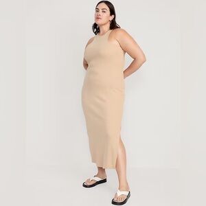 Old Navy Tan Maxi Dress